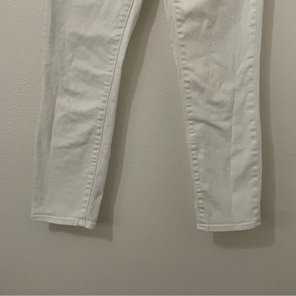 J. Crew Stretch Off White Skinny Jean Pants Size 25 - Picture 4 of 6